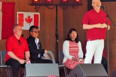 2018 Canada Day speeches  (photo from SPN)