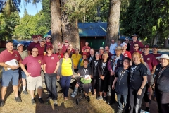 The  2019 Canada Day Group of volunteers - thanks eh!