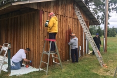 2019 cook shack staining