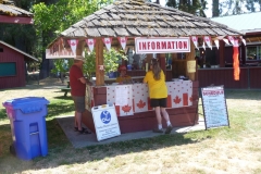 2019 info booth managed by the Lioness