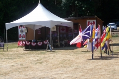 2019 main stage with flags