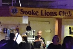 The libation bar at the  2019 TimeBenders dance