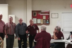 South Island Harmony  singing a couple of songs.