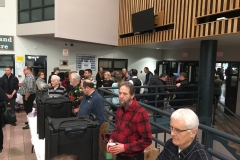 celebration of life-Lions served coffee & tea at the event remembering the 3 young men lost i Sooke River