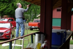 spring 2019 cook shack staining