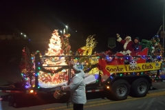 Lions Santa Sleigh 2019