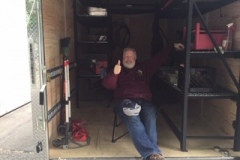 2019 Mike H resting after busy breakfast at-Journey pancake breakfast